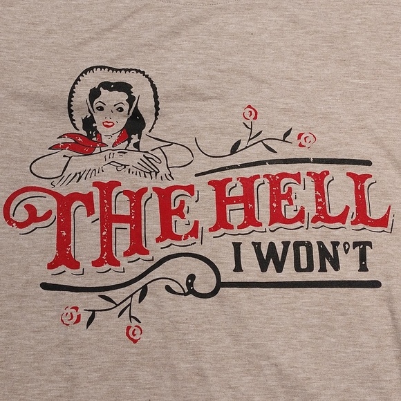 Cowgirl women's t shirt size small - Picture 2 of 9